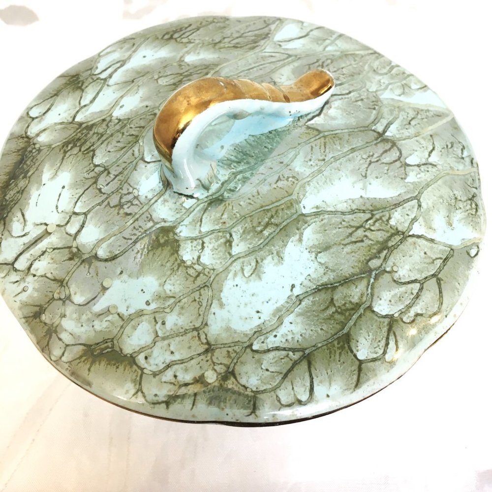 * Old Dutch Delft Powder or Candy Dish - Picture 6 of 16